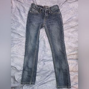 Silvers Dark Blue Girls Skinny Jeans